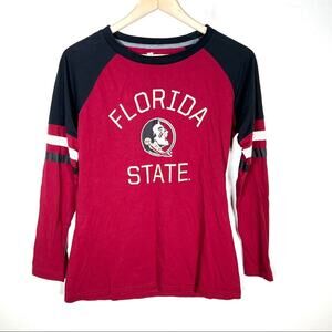 Fanatics Florida State Seminoles long sleeve t shirt top women’s medium M B52